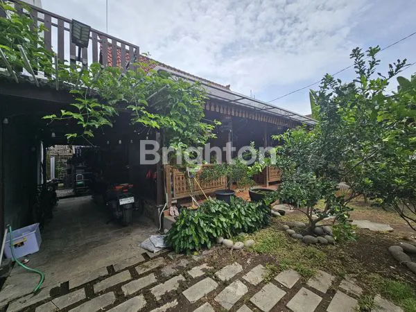 image LANGKA DI RENON! TANAH STRATEGIS BONUS BANGUNAN LIMASAN JATI ANTIK (8)