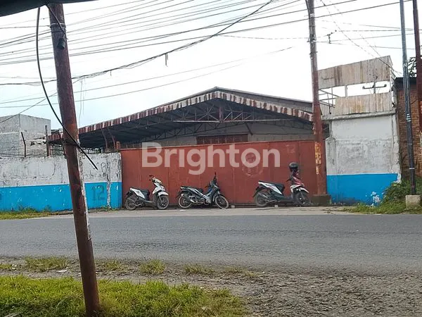 TANAH & GUDANG LUAS 6.000M², AKSES TRUK KONTAINER