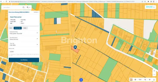 image INVESTASI MENGUNTUNGKAN! TANAH SAWAH ZONA KUNING NGEMPLAK, LEBAR DEPAN 20M, LEGALITAS AMAN (3)