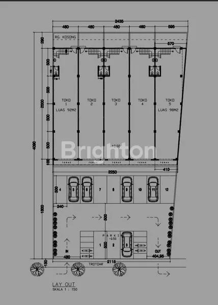 image RUKO KOMERSIAL BARU 3 LANTAI DI MAIN ROAD JL. RAYA KUTA RUKO BARU (2)