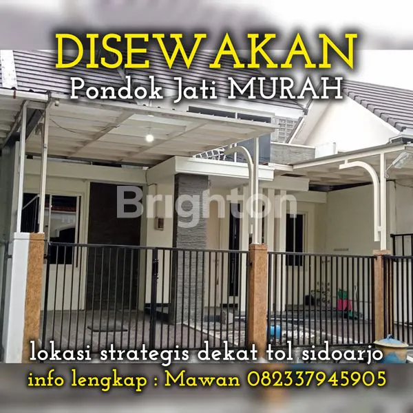 Gambar Property SEWA MURAH PONDOK JATI DKT PONDOK MUTIARA TAMAN PINANG INDAH PURI INDAH