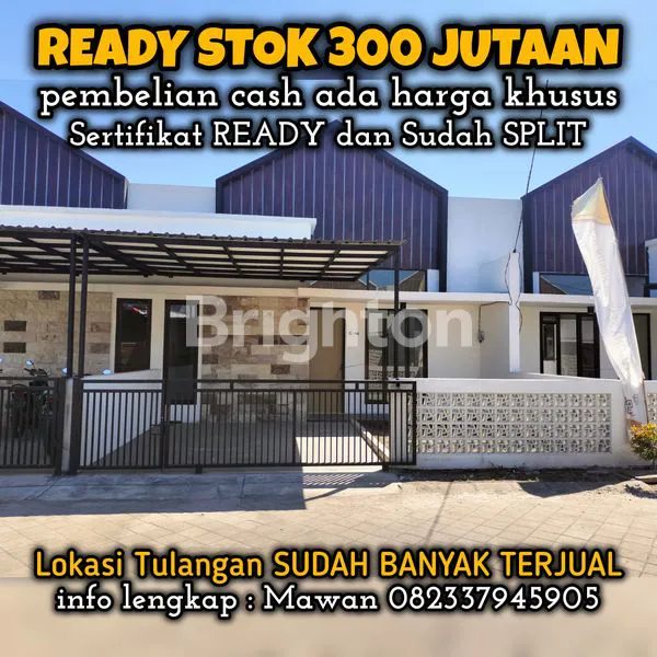 image RUMAH BARU 300 JUTAAN DKT GRAHA KOTA VILLA JASMINE LOKASI TULANGAN SIDOARJO  (1)