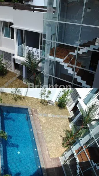 image RUMAH MEWAH MODERN KONSEP VILLA STRATEGIS TENGAH KOTA TERDAPAT KOLAM RENANG  (6)