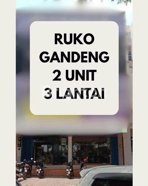 DIJUAL CEPAT RUKO 3 LANTAI (GANDENG) CIBINONG