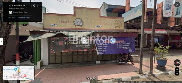 RUKO BESAR 3 KT + 2 KM, LOKASI PINGGIR JALAN RAYA
