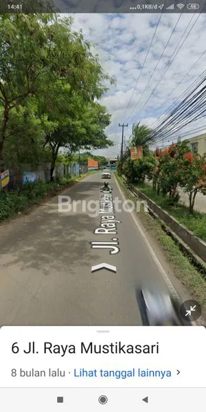image TANAH 1000M², STRATEGIS DIPINGGIR JALAN RAYA MUSTIKA  (2)
