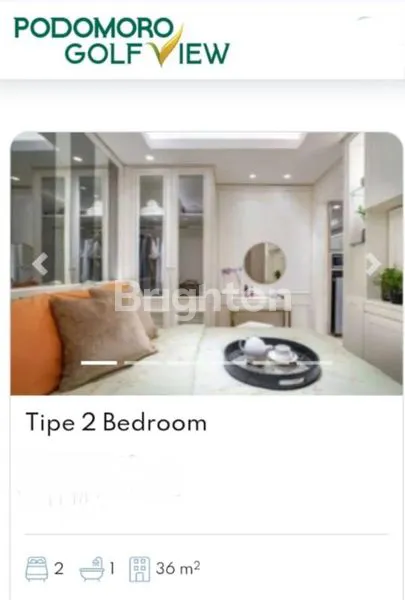 image APARTEMENT ELITE & EXCLUSIVE PODOMORO GOLF VIEW CIMANGGIS, KOTA DEPOK (2)