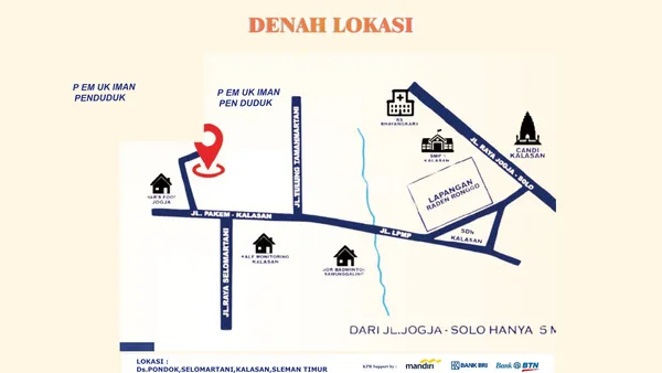 image PERUMAHAN KALASAN 2 KT 1 KM LB 45 LT 60 SLEMAN YOGYAKARTA (4)