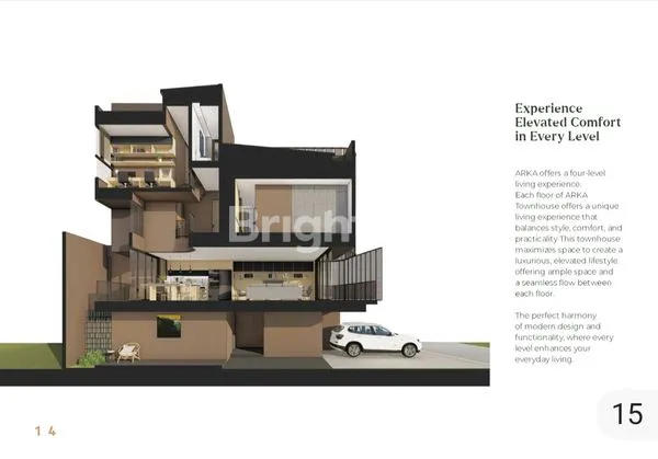 image RUMAH BRAND NEW ARKA TOWNHOUSE CILANDAK (6)