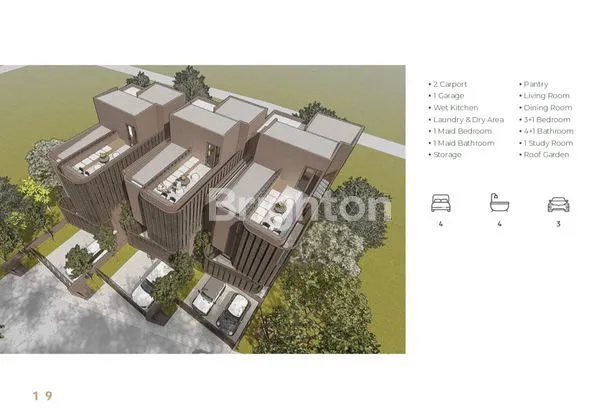 image RUMAH BRAND NEW ARKA TOWNHOUSE CILANDAK (5)