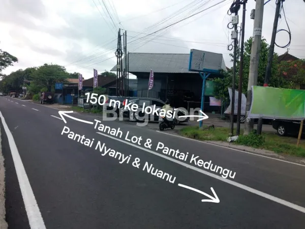 TANAH DIJUAL DI PANDAK , TABANAN BALI , DEKAT KE PANTAI NYANYI NUANU ,  KEDUNGU DAN TANAH LOT .