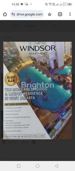 image APARTEMEN WINDSOR PURI INDAH, FURNISHED LENGKAP (5)