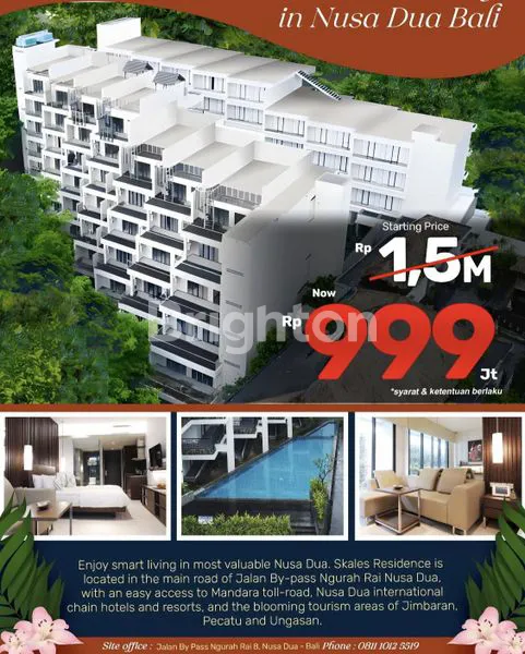 image HANYA 999 JUTA DAPATKAN APARTEMEN MEWAH SIAP HUNI LOKASI NUSA DUA  (6)
