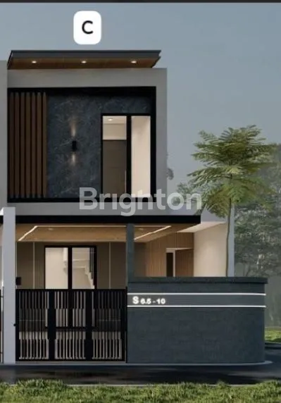 image RUMAH MINIMALIS MODERN 2 LANTAI DI SEMOLOWARU (1)