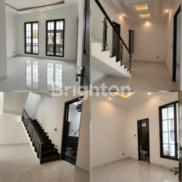 image RUMAH GRESS AMERICAN CLASSIC MEWAH DI DAERAH MERR SURABAYA TIMUR 2 LANTAI (2)