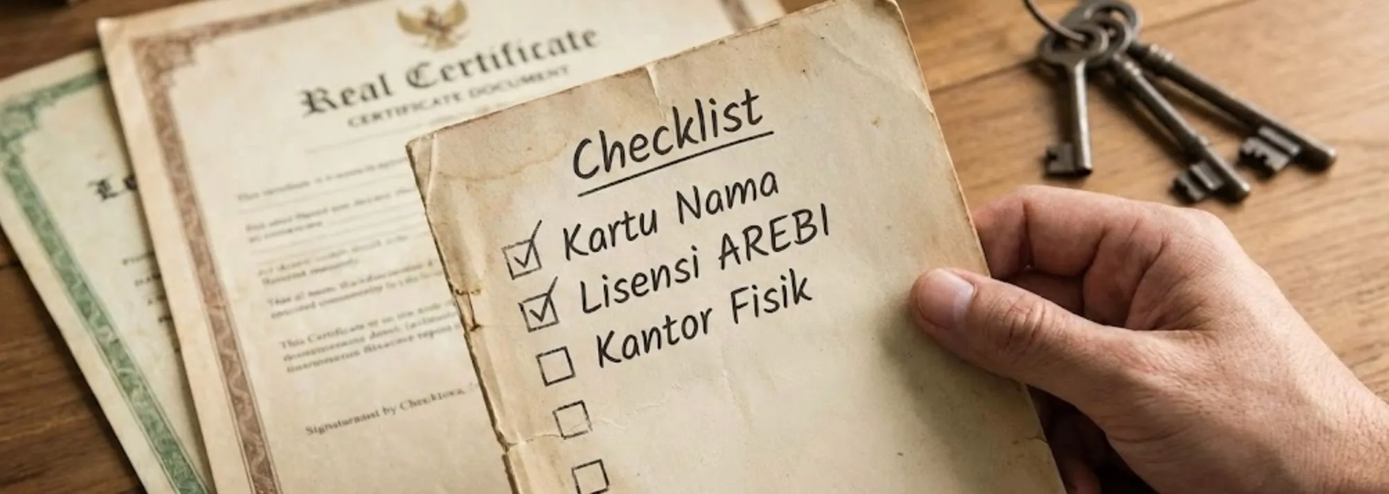 cara cek agen properti terpercaya