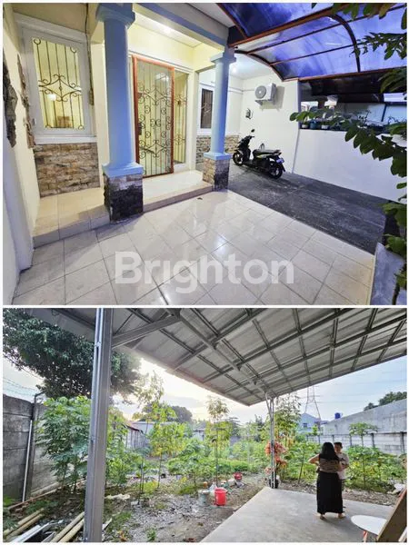 image JUAL MURAH HARGA MENDEKATI NJOP SUERRR NIH RUMAH KEREN BANGET. RUMAH DALAM KOMPLEK TAMPAK DEPAN RUMAH PADA UMUMNYA UKURAN 6 X 22 M2 TAPI BELAKANG RUMAH KEREN COYY... LUAS TANAH 1027 M2 UNIK BANGET MASIH BYK TANAH KOSONGNYA BAGI YG HOBI BERCOCOK TANAM. GAS (1)