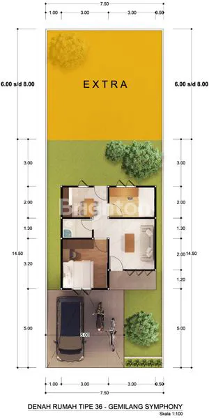 image RUMAH SUBSIDI TIPE 36 PREMIUM\\NGEMILANG SYMPHONY LOKASI BERKEMBANG JALAN KARYA - PONTIANAK (7)