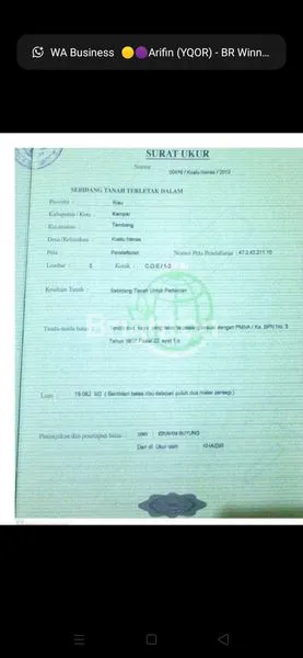 image TANAH PREMIUM 19.082 M JL. UTAMA RIMBO PANJANG (5)