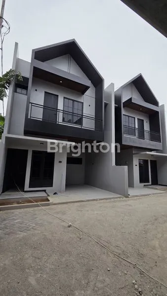 image RUMAH BRAND NEW CILEDUG TANGERANG  9 UNIT , 62 M2 / 105 M2 , 3KT / 3KM ,2 LANTAI , SHM , 1.050 M ,PARUNG SERAB  (1)