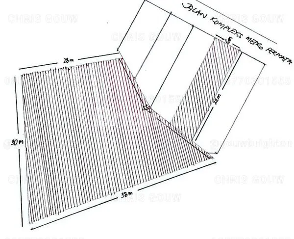 image DIJUAL TANAH 1000 METER RUMAH 132 METER METRO PERMATA 1 TANGERANG BANTEN (1)