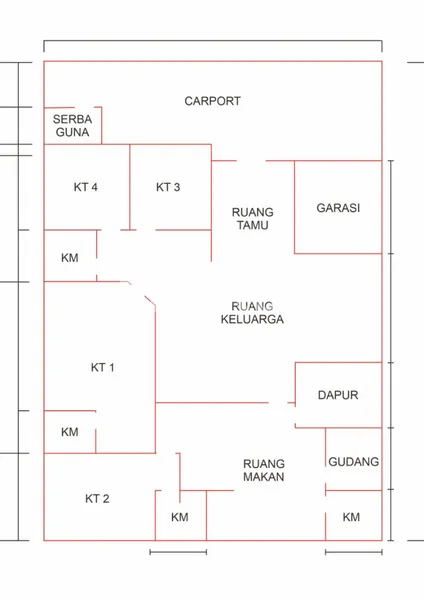 image RUMAH  DI SARIJADI BANDUNG UTARA SEMI FURNISHED (8)