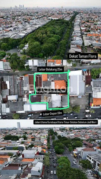 image RUMAH STRATEGIS JALAN RAYA MANYAR, LUAS 688M², SHM. COCOK UNTUK PERTOKOAN, HOTEL. (3)