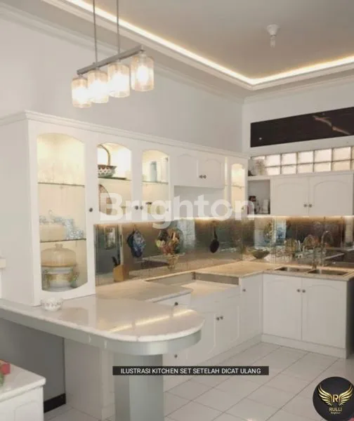 image RUMAH STRATEGIS BELAKANG METRO INDAH MALL, 3 KT, FULL KITCHEN SET (1)