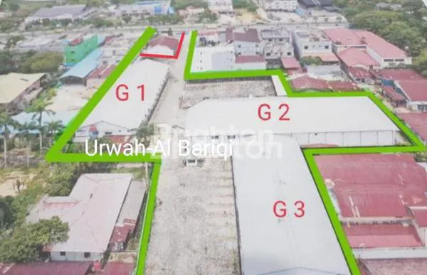 GUDANG  STRATEGIS DI PINGGIR JALAN BESAR