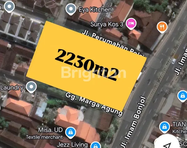 image TANAH PREMIUM COCOK UNTUK SEGALA BISNIS SUPER STRATEGIS JALAN UTAMA IMAM BONJOL DENPASAR BALI (7)