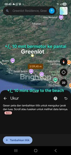 image RUMAH DIJUAL DI GREENLOT RESIDENCE BALI  +/_ 10 MNT KE PANTAI (3)