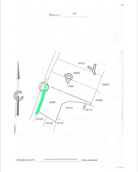image TANAH LUAS 546M², COCOK UNTUK HUNIAN & USAHA (8)