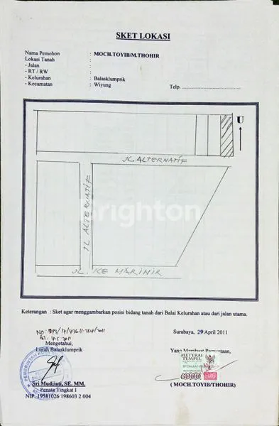 image TANAH JL SUMBERAN WIYUNG POTENSI NILAI INVESTASI TINGGI (2)