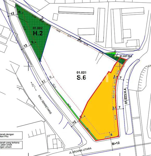 image LAHAN LUAS 7.420M², LOKASI PREMIUM DI ARJUNA UTARA (3)