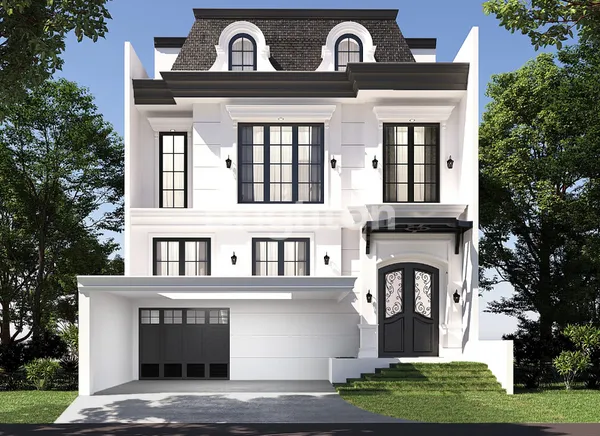 image BARU GRESS RUMAH 2 LANTAI LEBAR 10 PAKUWON INDAH THE MANSION SURABAYA BARAT (1)