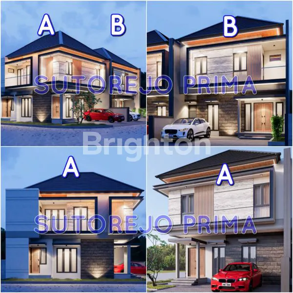 image RUMAH MEWAH LT 137M², HOOK & 2 LANTAI DI SUTOREJO (1)