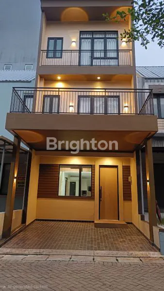 image RUMAH BAGUS DAN CANTIK 3 LANTAI MINIMALIS SIAP MERUYA SELATAN KEMBANGAN JAKARTA BARAT BEBAS BANJIR (1)