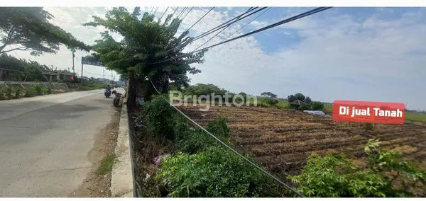DIJUAL LAHAN KOSONG PINGGIR JALAN RAYA BABELAN BEKASI