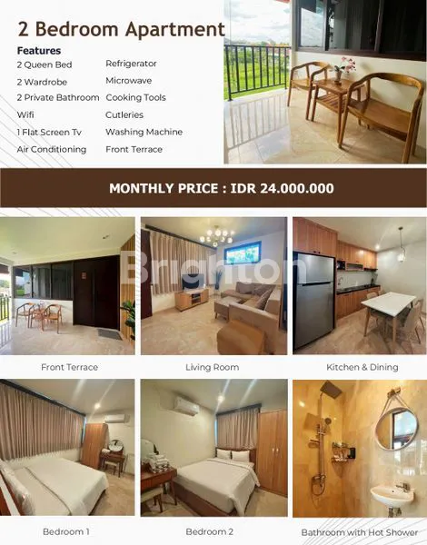 image  APARTMENT 2 BEDROOM IN CANGGU (1)
