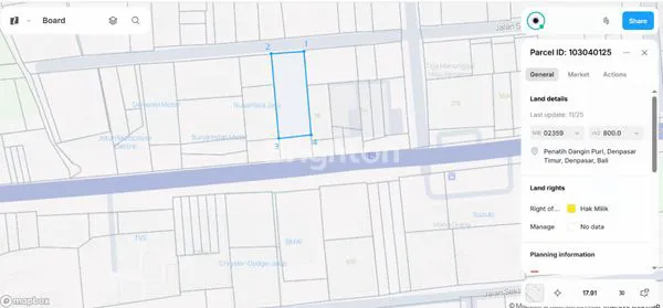 image TANAH DISEWAKAN DI GATSU TIMUR DEKAT SANUR (3)