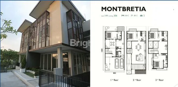 image TURUN HARGA FREE PPN, MONTBRETIA WBM HUNIAN NYAMAN 3 LANTAI. (1)