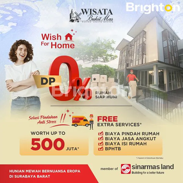 image TURUN HARGA FREE PPN, MONTBRETIA WBM HUNIAN NYAMAN 3 LANTAI. (3)