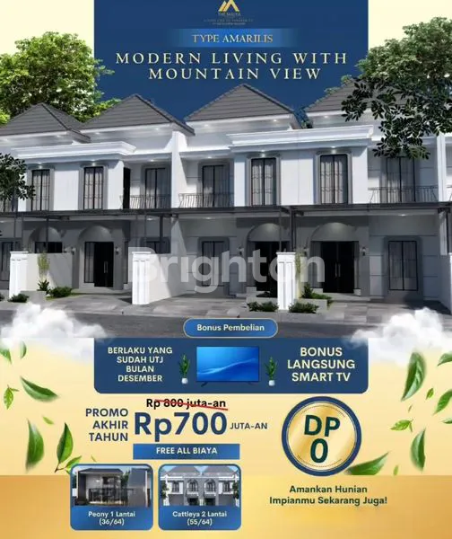 image DI JUAL RUMAH BARU THE MMALYA RESIDENCE  VIEW PEGUNUNGAN BISA KPR DI KARANGPLOSO MALANG (1)