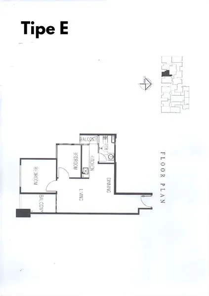 image APARTEMEN MEIKARTA TIPE E TOWER OLIVIERA LT 3 (7)