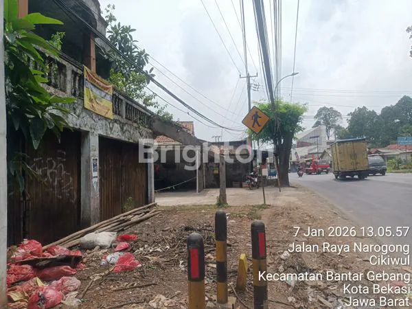 image TANAH LUAS 315 M² BONUS RUKO 2 LANTAI DI RAYA NAROGONG (3)