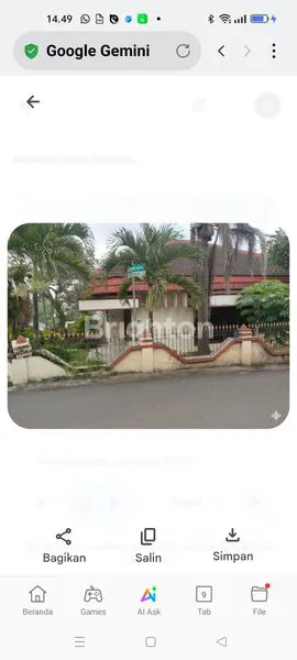 image HUNIAN STRATEGIS TLOGOSARI, LT 361M² LB 200M² (2)