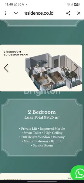 image APARTEMEN MEWAH DI LEBAK BULUS, 2KT DEKAT CBD & MAL (6)