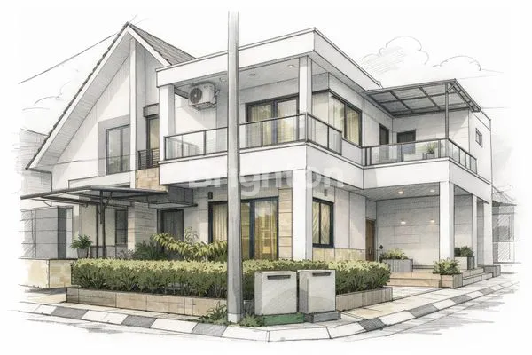 image RUMAH HOOK EKSKLUSIF DI SARIWANGI KBB, SIAP DIKEMBANGKAN HINGGA ROOFTOP (8)