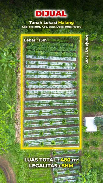 image DI JUAL CEPAT BU POLL TANAH PEKARANGAN PROSPEK KOS DAN INVESTASI, DEKAT PONDOK INTERNASIONAL, RS , UNMUH MALANG (1)