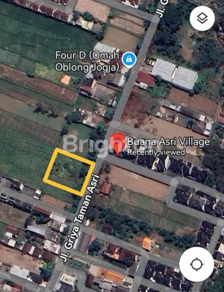 image TANAH SHM 1.054 M² LD 26 M – BISA BELI PER SERTIFIKAT / BORONGAN – DEKAT SLEMAN CITY HALL (2)